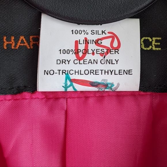 Harris Wallace Silk Cropped Jacket Sz 4 - Picture 5 of 7